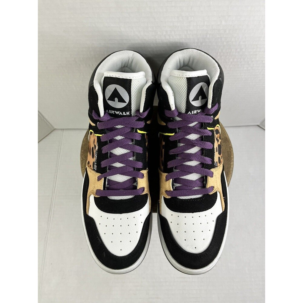 AIRWALK TRICK 4 CHEETAH WOMEN'S SNEAKER, SIZE 9.5